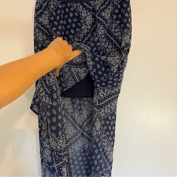 H&M sheer bandana print skirt, size 6 - Picture 5 of 9